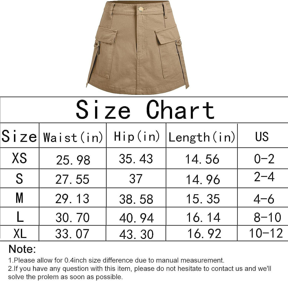 Women's mini skirt Y2K denim short skirt